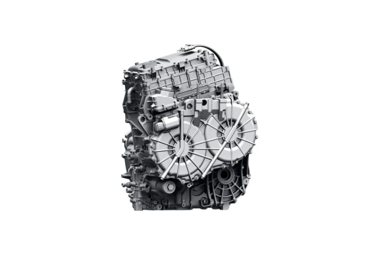 The Electric Hybrid System (EHS) is a highly integrated powertrain that incorporates high-speed dual motors, dual controllers and advanced oil-cooling technology to increase motor power density and efficiency.