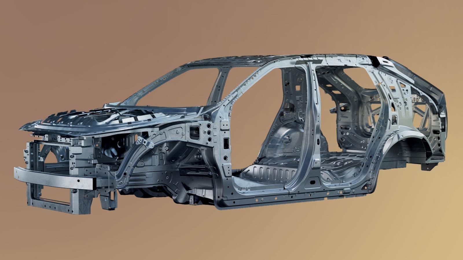 Submarine hull-grade steel with tensile strength of 1.500MPs is used for key components.