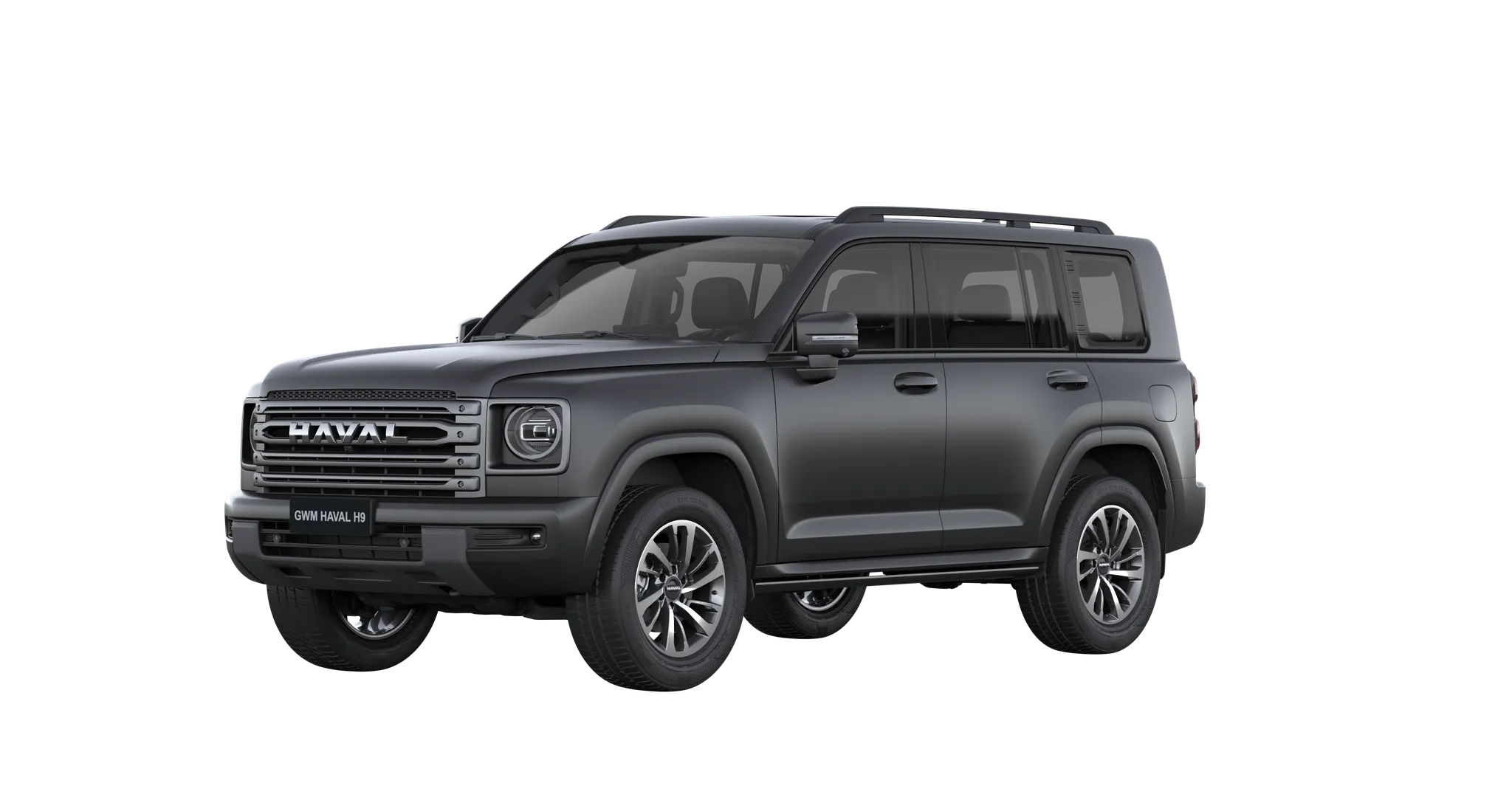 Fixed side steps ensure convenient entry and exit, combining functionality with a robust exterior look.